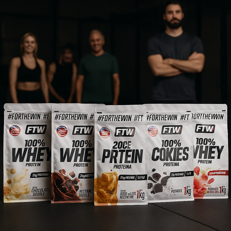100% Whey protein refil 1kg - FTW