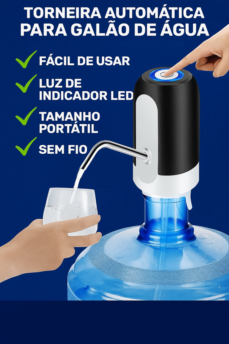 Bomba Elétrica para Galão de Água