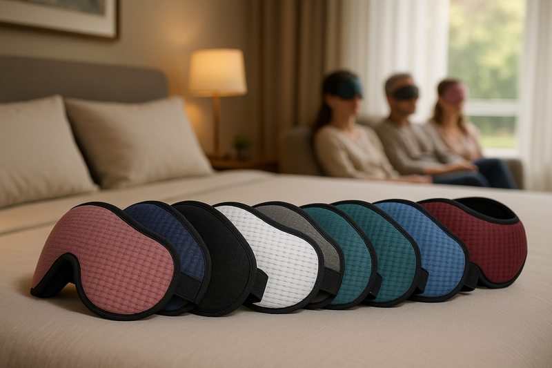 Máscara de Sono 3D SleepDream para Viagens