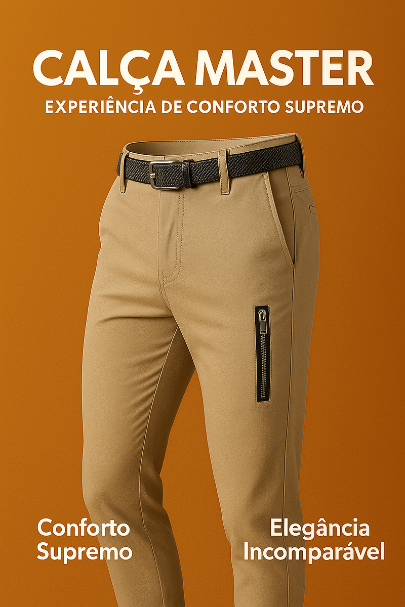 Calça Master - Experiência de Conforto Supremo