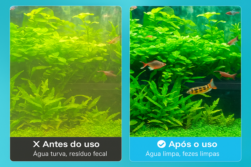 Bomba de filtro para aquário.