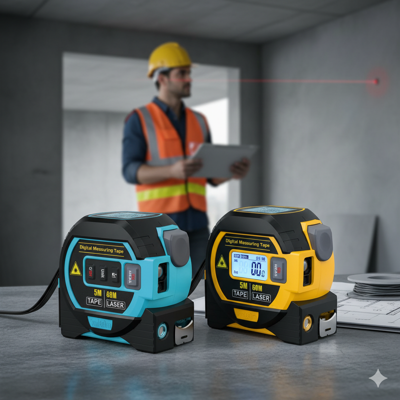 Trena Laser Digital 3 Em 1
