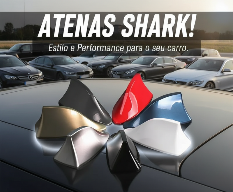 Antena Tubarão Universal para Carro