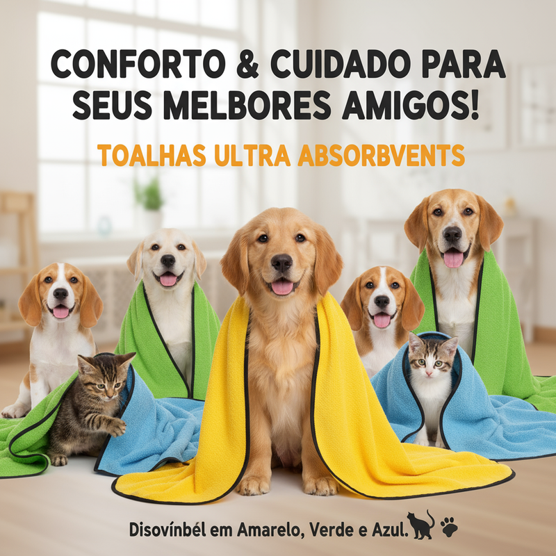 Toalha para PETs - Dry-pet