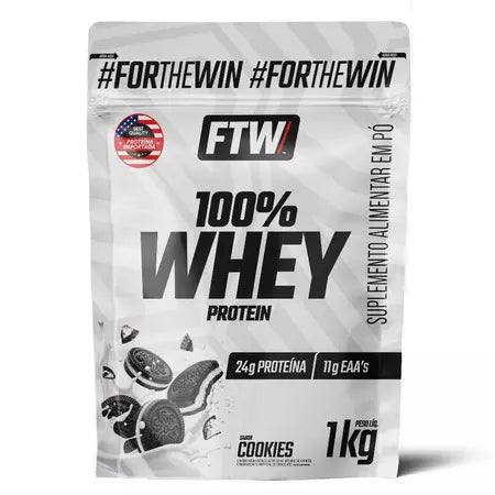 100% Whey protein refil 1kg - FTW