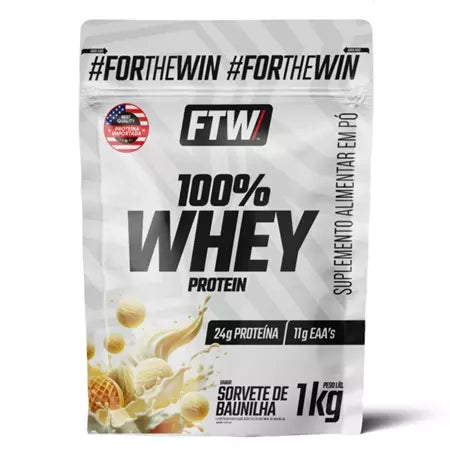 100% Whey protein refil 1kg - FTW