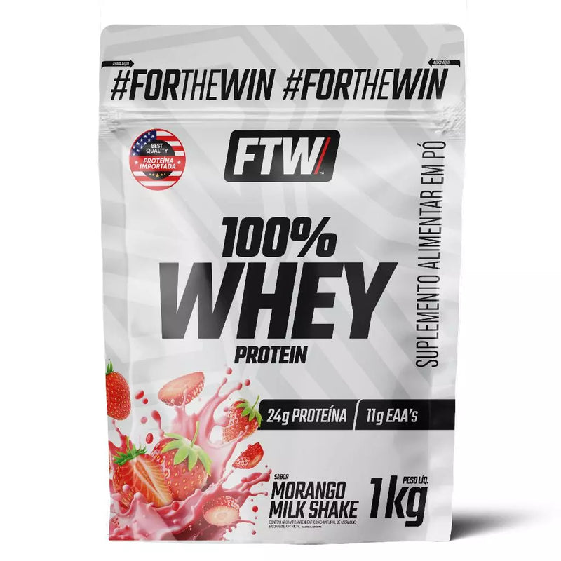 100% Whey protein refil 1kg - FTW
