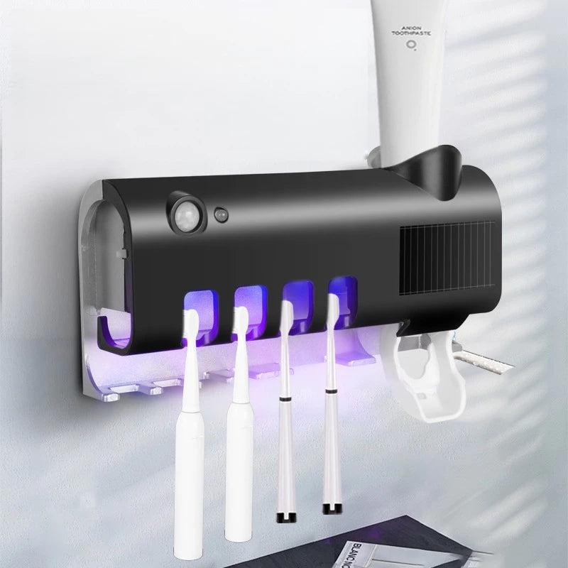 Porta Escova Dentes Com Esterilizador
