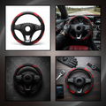 Capa de Volante Universal de Couro para Carro