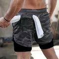 Shorts Para Treino 2 em 1 Esporte Air Effect