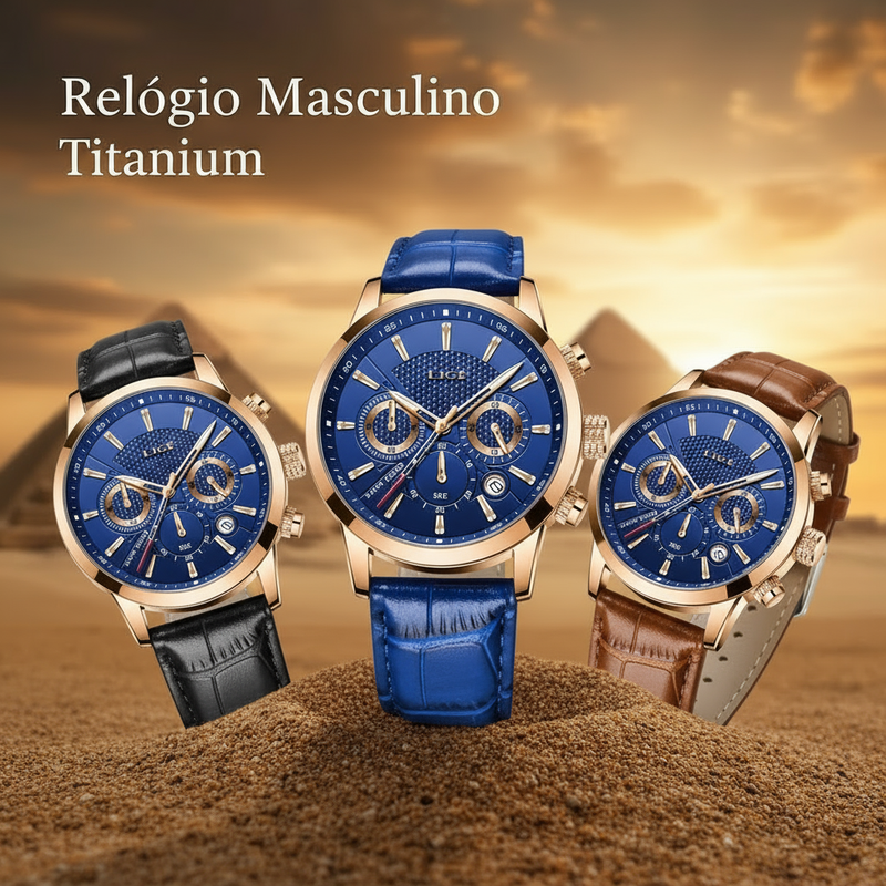 Relógio Masculino Titanium