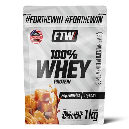 100% Whey protein refil 1kg - FTW