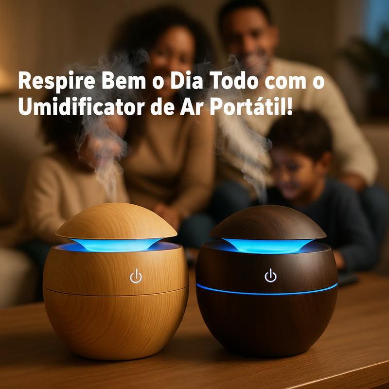 Umidificador de Ar Portátil